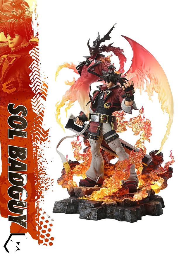 Guilty Gear -Strive- - Sol Badguy - Ultimate Premium Masterline - 1/4 (Prime 1 Studio)ㅤ – Prime 1 Studio – ActionFigure Brasil