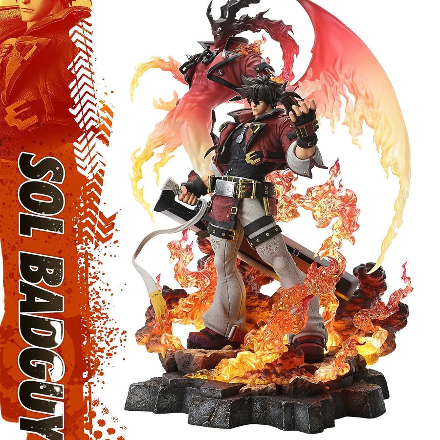 Guilty Gear -Strive- - Sol Badguy - Ultimate Premium Masterline - 1/4 (Prime 1 Studio)ㅤ – Prime 1 Studio – ActionFigure Brasil