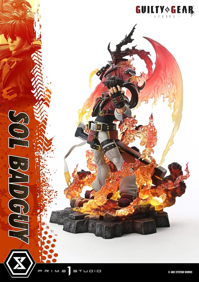 Guilty Gear -Strive- - Sol Badguy - Ultimate Premium Masterline - 1/4 (Prime 1 Studio)ㅤ – Prime 1 Studio – ActionFigure Brasil