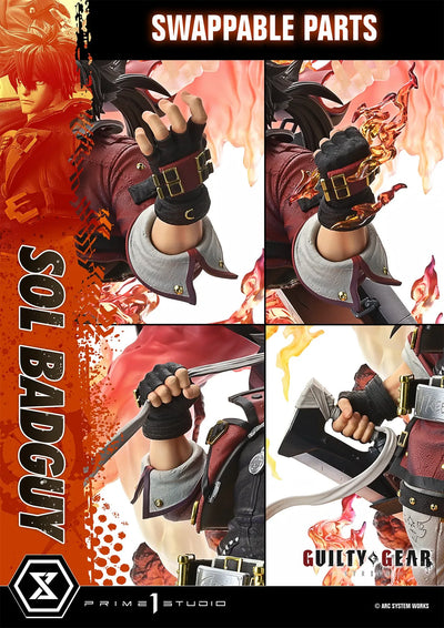 Guilty Gear -Strive- - Sol Badguy - Ultimate Premium Masterline - 1/4 (Prime 1 Studio)ㅤ – Prime 1 Studio – ActionFigureBrasil — ambientada