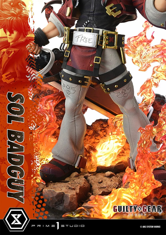 Guilty Gear -Strive- - Sol Badguy - Ultimate Premium Masterline - 1/4 (Prime 1 Studio)ㅤ – Prime 1 Studio – ActionFigure Brasil