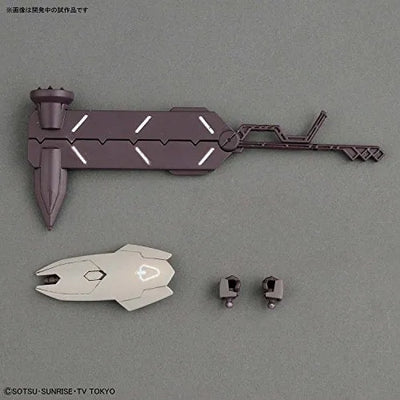 Gundam Build Divers - Galbaldy Rebake - HGBD - 1/144ㅤ – Bandai – ActionFigure Brasil — com base expositora