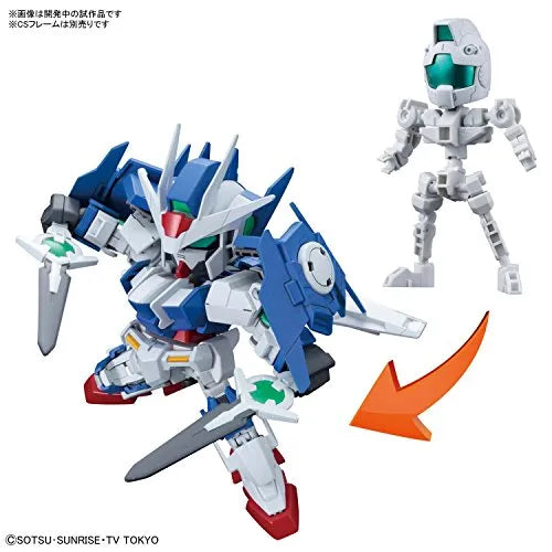 Gundam Build Divers - GN-0000DVR/A Gundam 00 Diver Ace - SD Gundam Cross Silhouette (Bandai)ㅤ – Bandai – ActionFigure Brasil