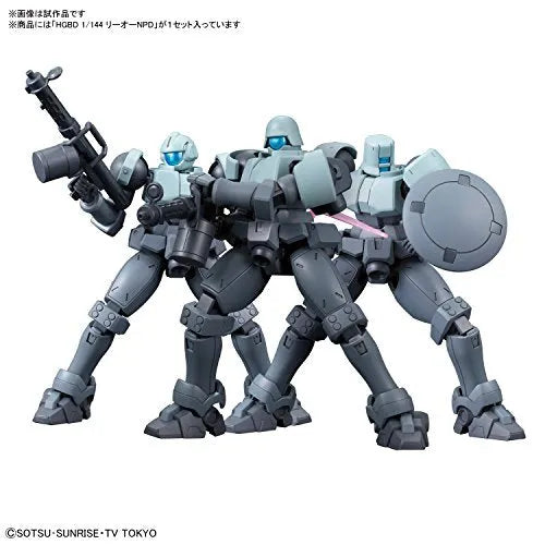 Gundam Build Divers - Leo NPD - HGBD - 1/144 (Bandai)ㅤ – Bandai As Manufacturer – ActionFigure Brasil