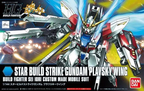 Gundam Build Fighters - GAT-X105B/ST Star Build Strike Gundam - HGBF #009 - 1/144 - Plavsky Wing (Bandai)ㅤ – Bandai – ActionFigure Brasil