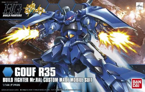 Gundam Build Fighters - MS-07R-35 Gouf R35 - HGBF #015 - 1/144 (Bandai)ㅤ – Bandai – ActionFigure Brasil