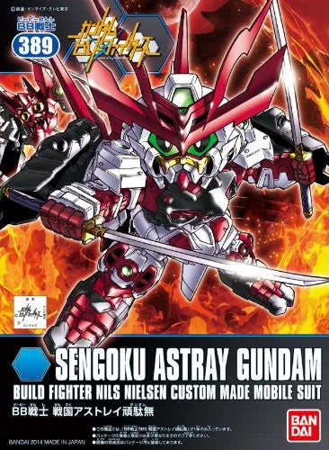 Gundam Build Fighters - Samurai no Nii Sengoku Astray Gundam - SD Gundam BB Senshi #389 (Bandai)ㅤ – Bandai – ActionFigure Brasil