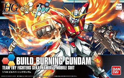 Gundam Build Fighters Try - BG-011B Build Burning Gundam - HGBF - 1/144 (Bandai)ㅤ – Bandai – ActionFigure Brasil