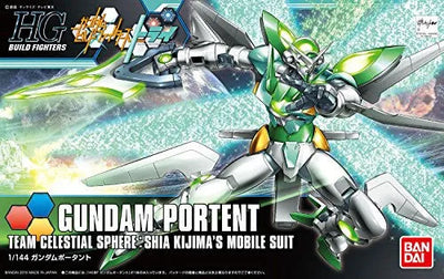 Gundam Build Fighters Try - GNW-100P Gundam Portent - HGBF #031 - 1/144 (Bandai)ㅤ – Bandai – ActionFigure Brasil — embalagem