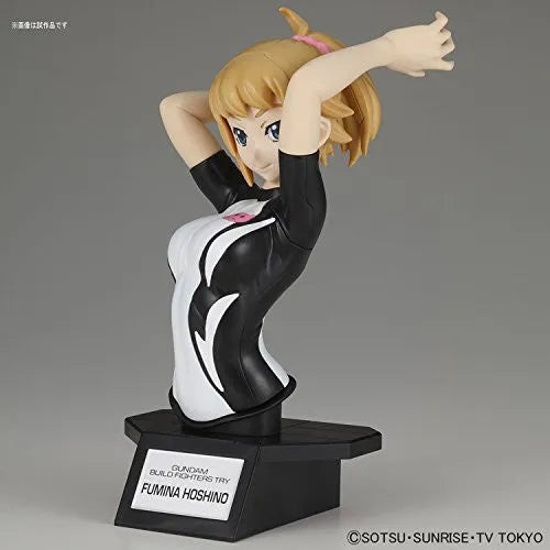 Gundam Build Fighters Try - Hoshino Fumina - Bust - Figure-rise Bust - Ending ver. (Bandai)ㅤ – Bandai As Manufacturer – ActionFigure Brasil