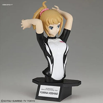 Gundam Build Fighters Try - Hoshino Fumina - Bust - Figure-rise Bust - Ending ver. (Bandai)ㅤ – Bandai As Manufacturer – ActionFigure Brasil — iluminação de estúdio