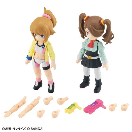 Gundam Build Fighters Try - Hoshino Fumina - Sazaki Kaoruko - Aqua Shooters! (Bandai) [Shop Exclusive]ㅤ – Bandai Spirits – ActionFigure Brasil