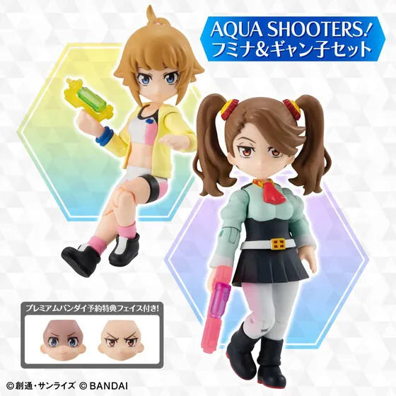Gundam Build Fighters Try - Hoshino Fumina - Sazaki Kaoruko - Aqua Shooters! (Bandai) [Shop Exclusive]ㅤ – Bandai Spirits – ActionFigure Brasil
