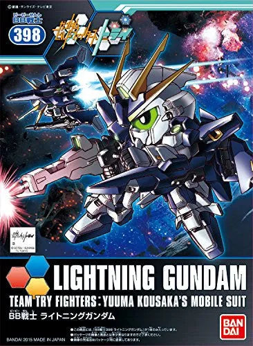 Gundam Build Fighters Try - LGZ-91 Lightning Gundam - SD Gundam BB Senshi #398 (Bandai)ㅤ – Bandai – ActionFigure Brasil
