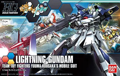 Gundam Build Fighters Try - Lightning Gundam - HGBF #018 - 1/144 (Bandai)ㅤ – Bandai – ActionFigure Brasil — ambientada