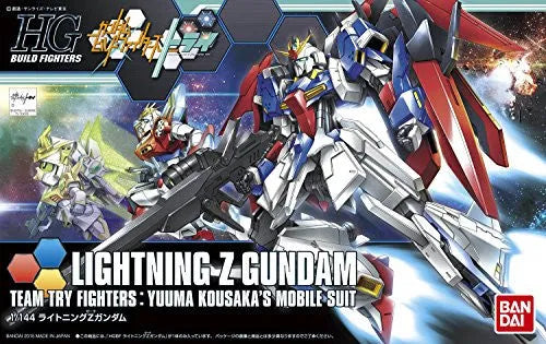 Gundam Build Fighters Try - Lightning Zeta Gundam - HGBF - 1/144 (Bandai)ㅤ – Bandai – ActionFigure Brasil