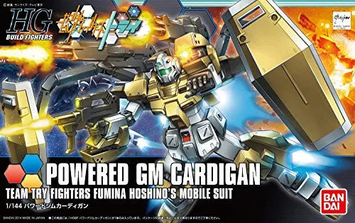 Gundam Build Fighters Try - Power GM Cardigan - HGBF #019 - 1/144 (Bandai)ㅤ – Bandai – ActionFigure Brasil