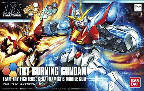 Gundam Build Fighters Try - TBG-011B Try Burning Gundam - HGBF #028 - 1/144 (Bandai)ㅤ – Bandai – ActionFigure Brasil