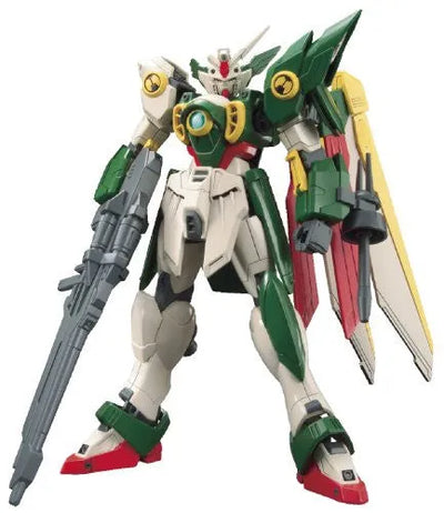 Gundam Build Fighters - XXXG-01WF Wing Gundam Fenice - HGBF - 1/144 (Bandai)ㅤ – Bandai – ActionFigureBrasil — embalagem
