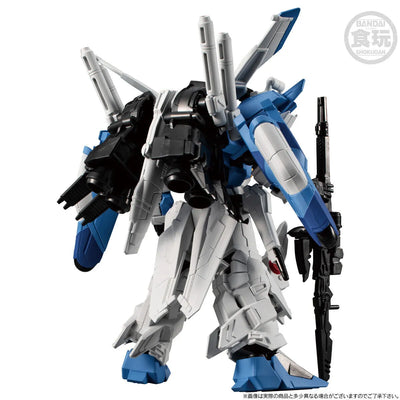 Gundam Sentinel - MSA-0011 S Gundam - MSA-0011[Ext] Ex-S Gundam - Mobile Suit Gundam G Frame FA - Blue Splinter Type (Bandai) [Shop Exclusive]ㅤ – Bandai – ActionFigure Brasil — com base expositora