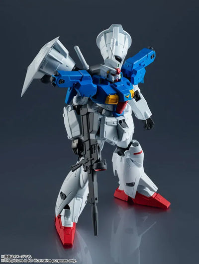 GUNDAM UNIVERSE RX-78GP01Fb GUNDAM FULL BURNERN "Mobile Suit Gundam 0083: STARDUST MEMORY"ㅤ – Bandai Spirits – ActionFigure Brasil — com base expositora