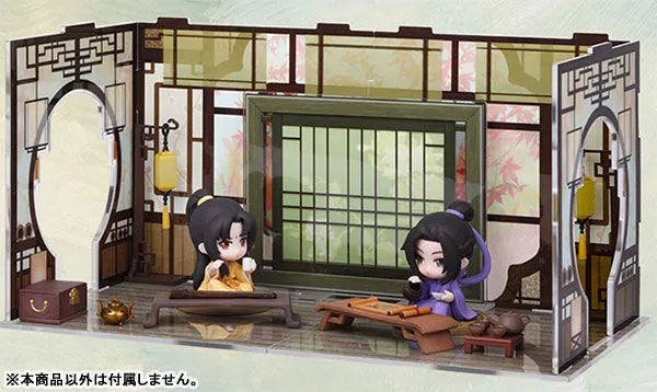 Guo Feng Ya Series Acrylic Diorama Writing in an Elegant Peaceful Pavilion Set A+Bㅤ – QINGCANG – ActionFigureBrasil
