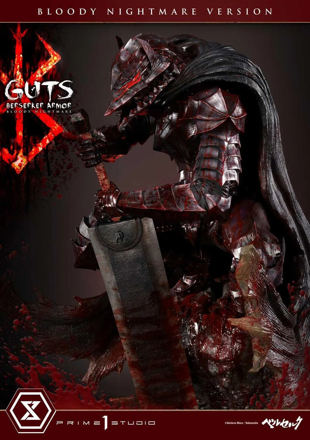 Guts, Berserker Armor (Bloody Nightmare Version) Berserk – Prime1Studio – ActionFigure Brasil