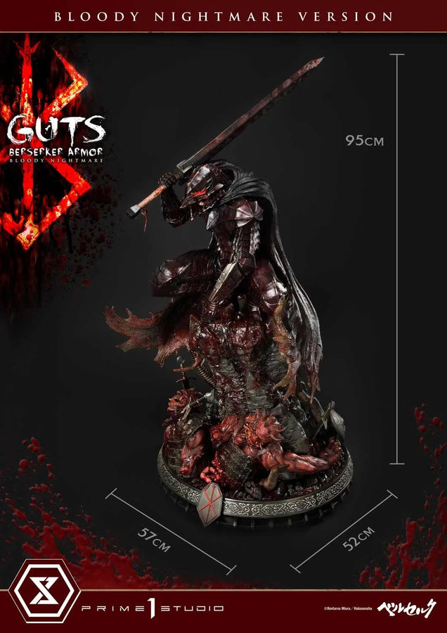 Guts, Berserker Armor (Bloody Nightmare Version) Berserk – Prime1Studio – ActionFigure Brasil