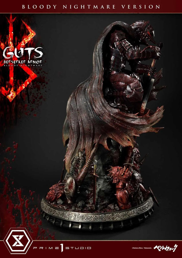 Guts, Berserker Armor (Bloody Nightmare Version) Berserk – Prime1Studio – ActionFigure Brasil