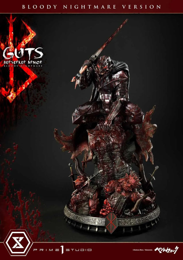 Guts, Berserker Armor (Bloody Nightmare Version) Berserk – Prime1Studio – ActionFigure Brasil