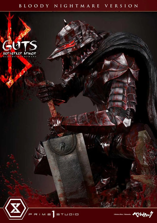 Guts, Berserker Armor (Bloody Nightmare Version) Berserk – Prime1Studio – ActionFigure Brasil