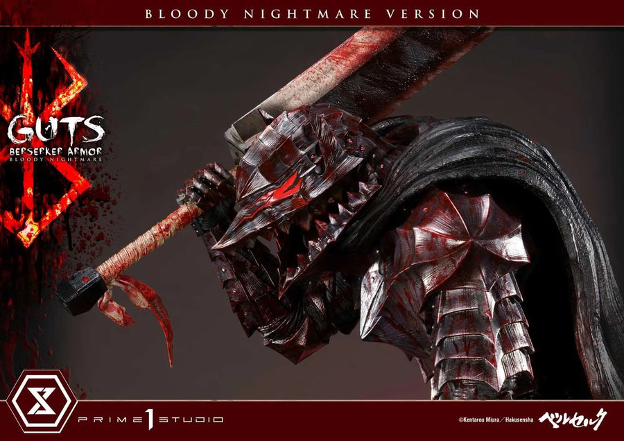 Guts, Berserker Armor (Bloody Nightmare Version) Berserk – Prime1Studio – ActionFigure Brasil