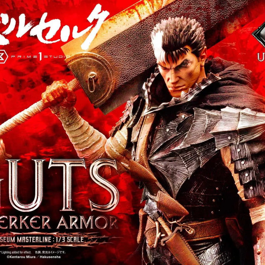 Guts, Berserker Armor (Deluxe Bonus Version) Berserk – Prime1Studio – ActionFigure Brasil