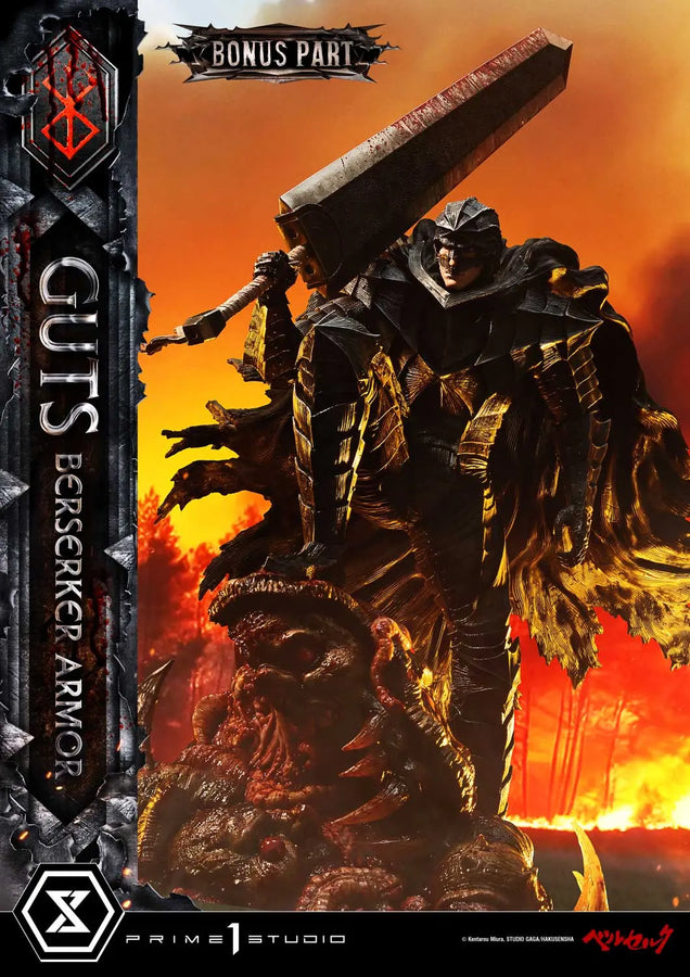 Guts, Berserker Armor (Deluxe Bonus Version) Berserk – Prime1Studio – ActionFigure Brasil