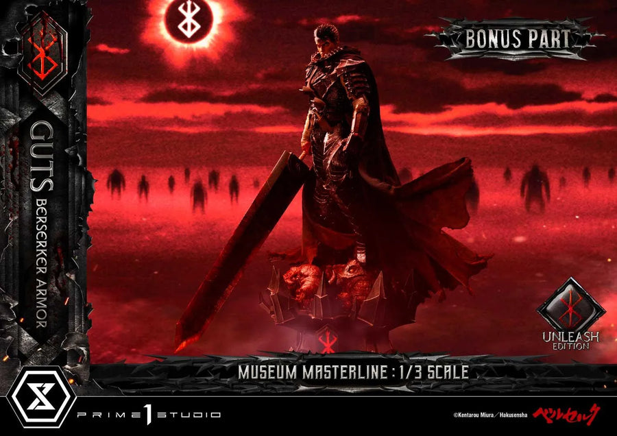 Guts, Berserker Armor (Deluxe Bonus Version) Berserk – Prime1Studio – ActionFigure Brasil