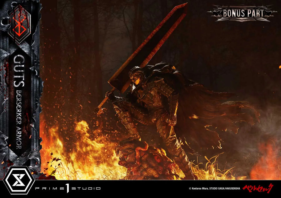 Guts, Berserker Armor (Deluxe Bonus Version) Berserk – Prime1Studio – ActionFigure Brasil