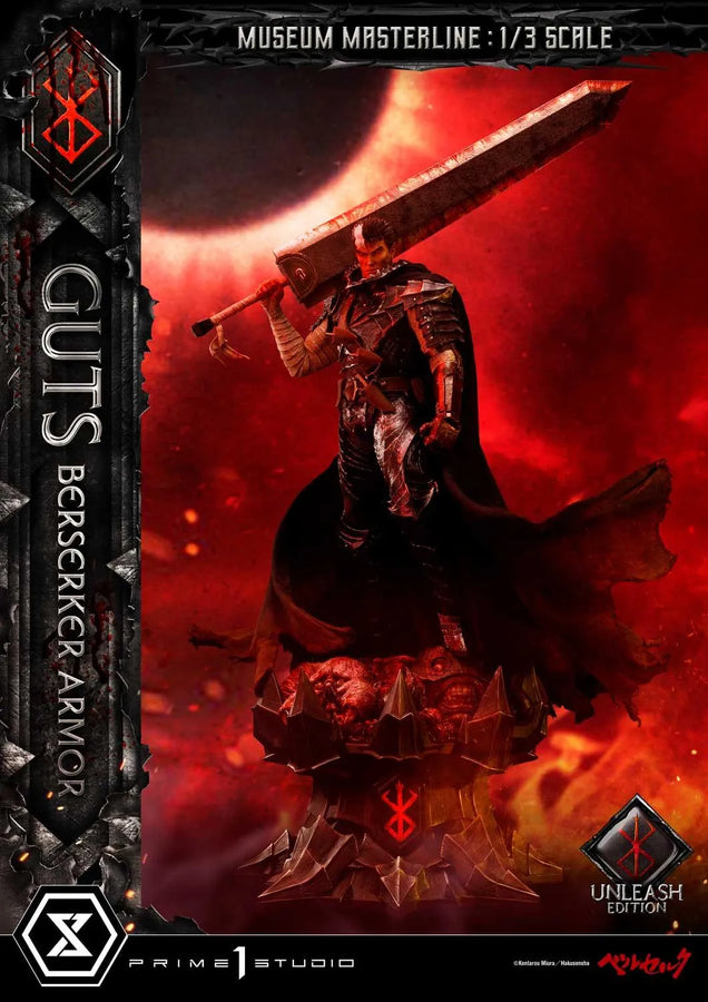 Guts, Berserker Armor (Deluxe Bonus Version) Berserk – Prime1Studio – ActionFigure Brasil