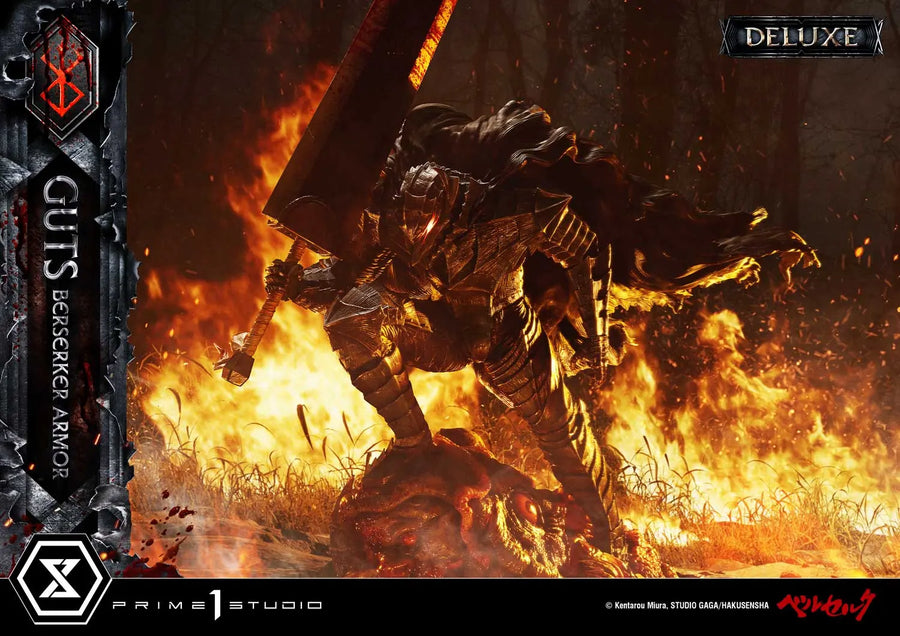Guts, Berserker Armor (Deluxe Bonus Version) Berserk – Prime1Studio – ActionFigure Brasil
