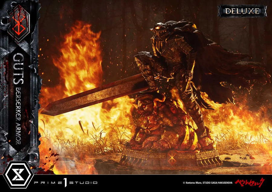 Guts, Berserker Armor (Deluxe Bonus Version) Berserk – Prime1Studio – ActionFigure Brasil