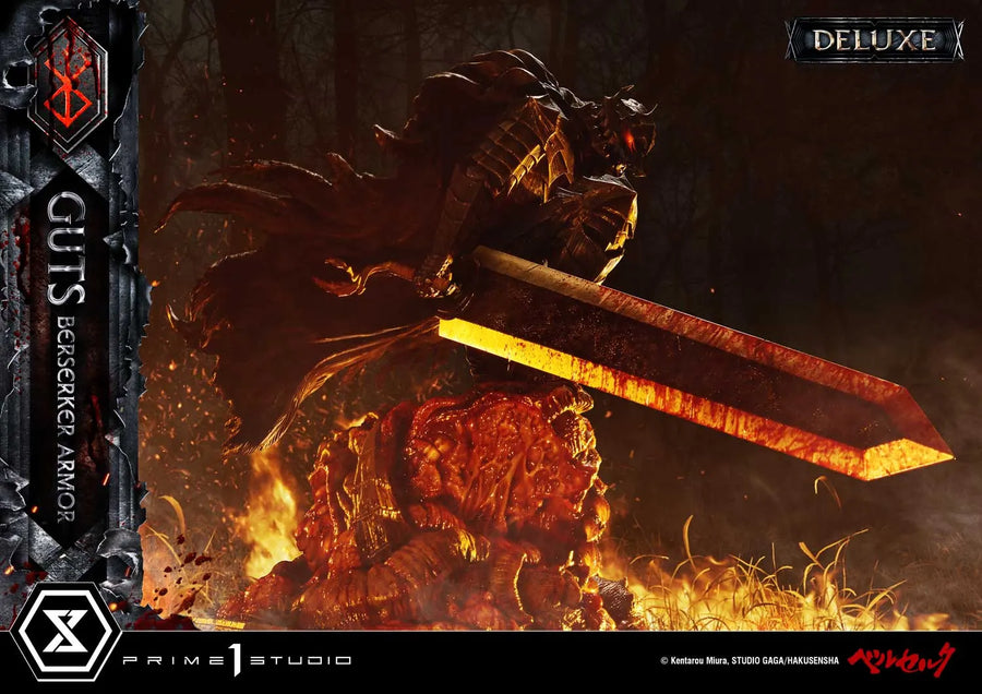 Guts, Berserker Armor (Deluxe Bonus Version) Berserk – Prime1Studio – ActionFigure Brasil