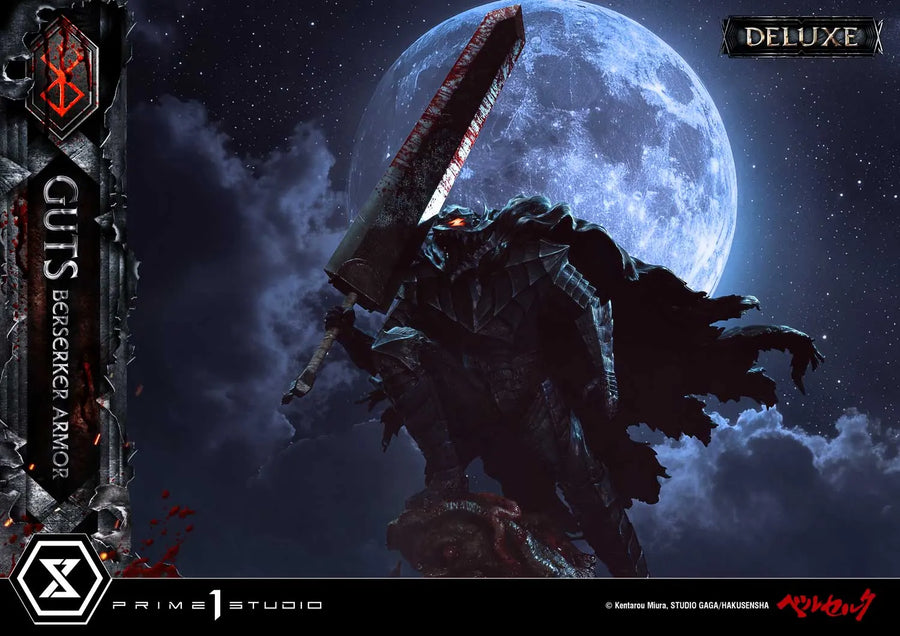 Guts, Berserker Armor (Deluxe Bonus Version) Berserk – Prime1Studio – ActionFigure Brasil