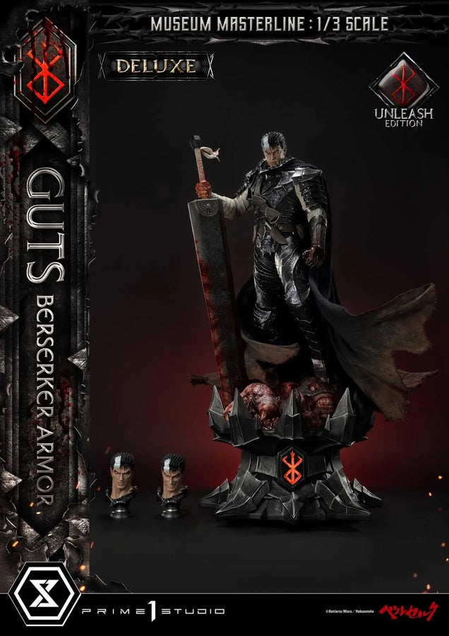 Guts, Berserker Armor (Deluxe Bonus Version) Berserk – Prime1Studio – ActionFigure Brasil