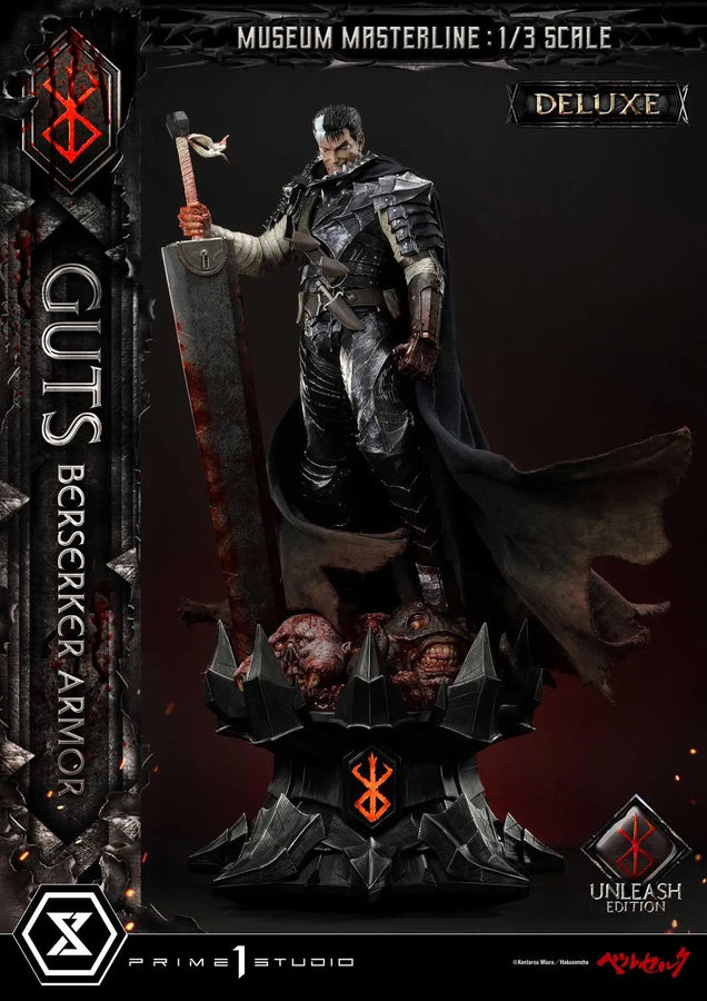 Guts, Berserker Armor (Deluxe Bonus Version) Berserk – Prime1Studio – ActionFigure Brasil