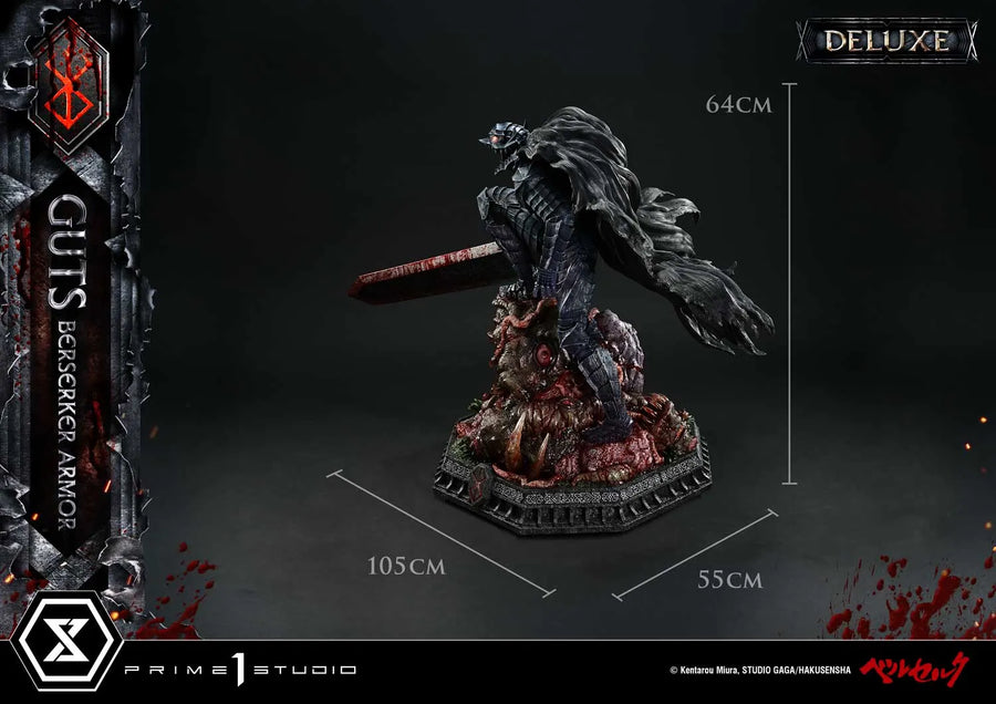 Guts, Berserker Armor (Deluxe Bonus Version) Berserk – Prime1Studio – ActionFigure Brasil