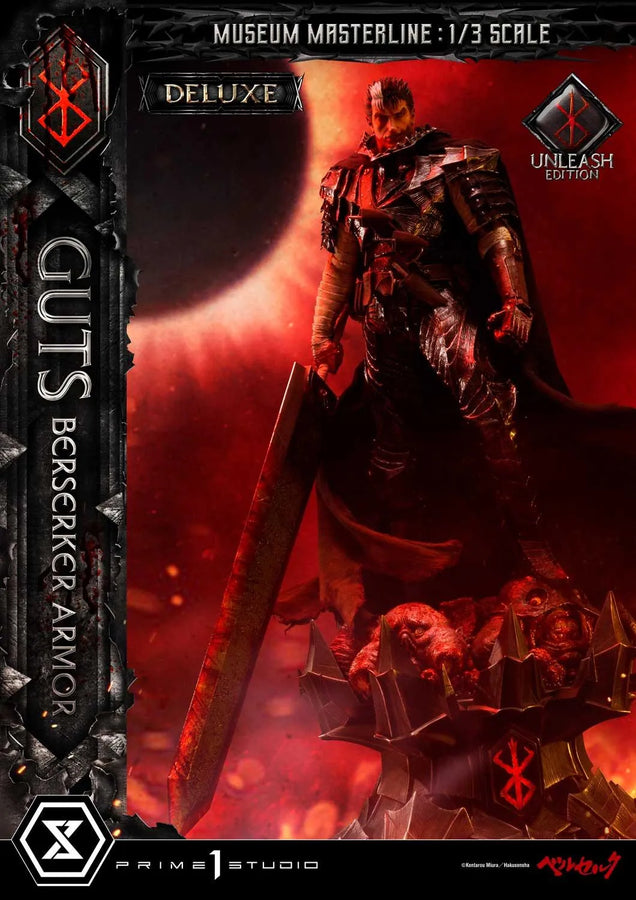 Guts, Berserker Armor (Deluxe Bonus Version) Berserk – Prime1Studio – ActionFigure Brasil