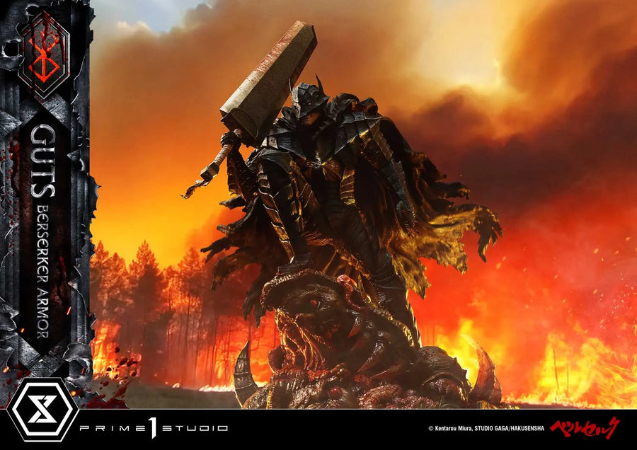 Guts, Berserker Armor (Deluxe Bonus Version) Berserk – Prime1Studio – ActionFigure Brasil