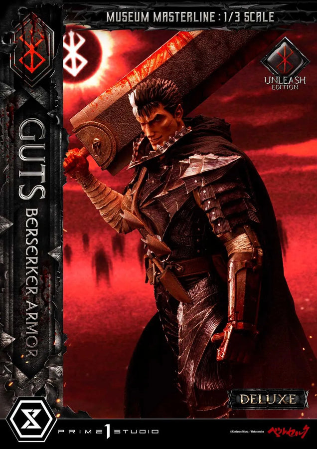 Guts, Berserker Armor (Deluxe Bonus Version) Berserk – Prime1Studio – ActionFigure Brasil
