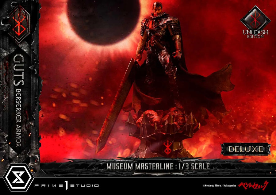 Guts, Berserker Armor (Deluxe Bonus Version) Berserk – Prime1Studio – ActionFigure Brasil