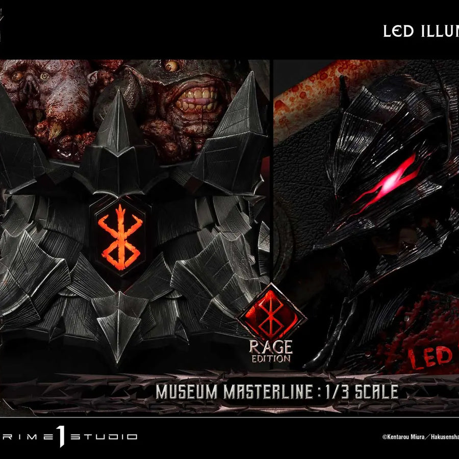 Guts, Berserker Armor (Deluxe Version) Berserk – Prime1Studio – ActionFigure Brasil