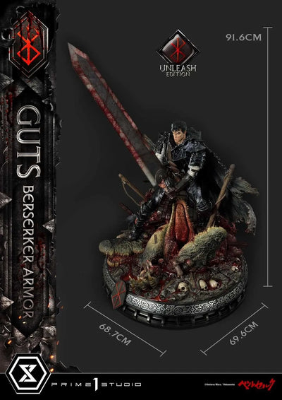 Guts, Berserker Armor (Deluxe Version) Berserk – Prime1Studio – ActionFigure Brasil